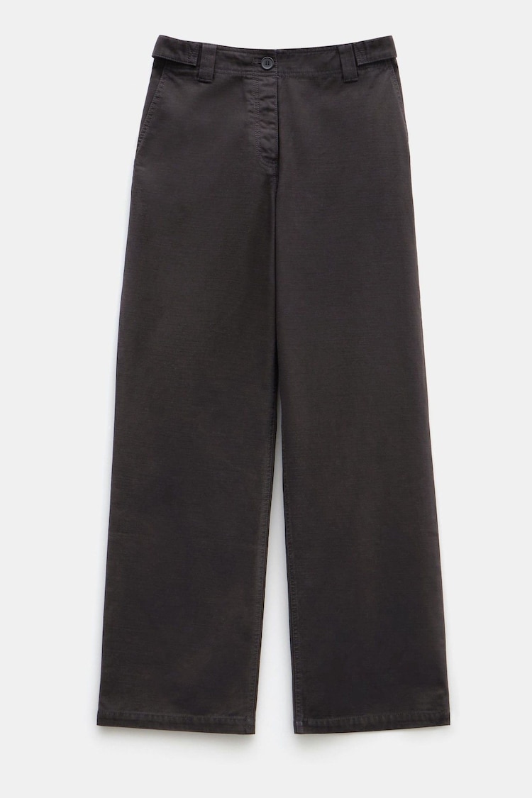 Hush Black Kia Washed Baker Trousers - Image 5 of 5