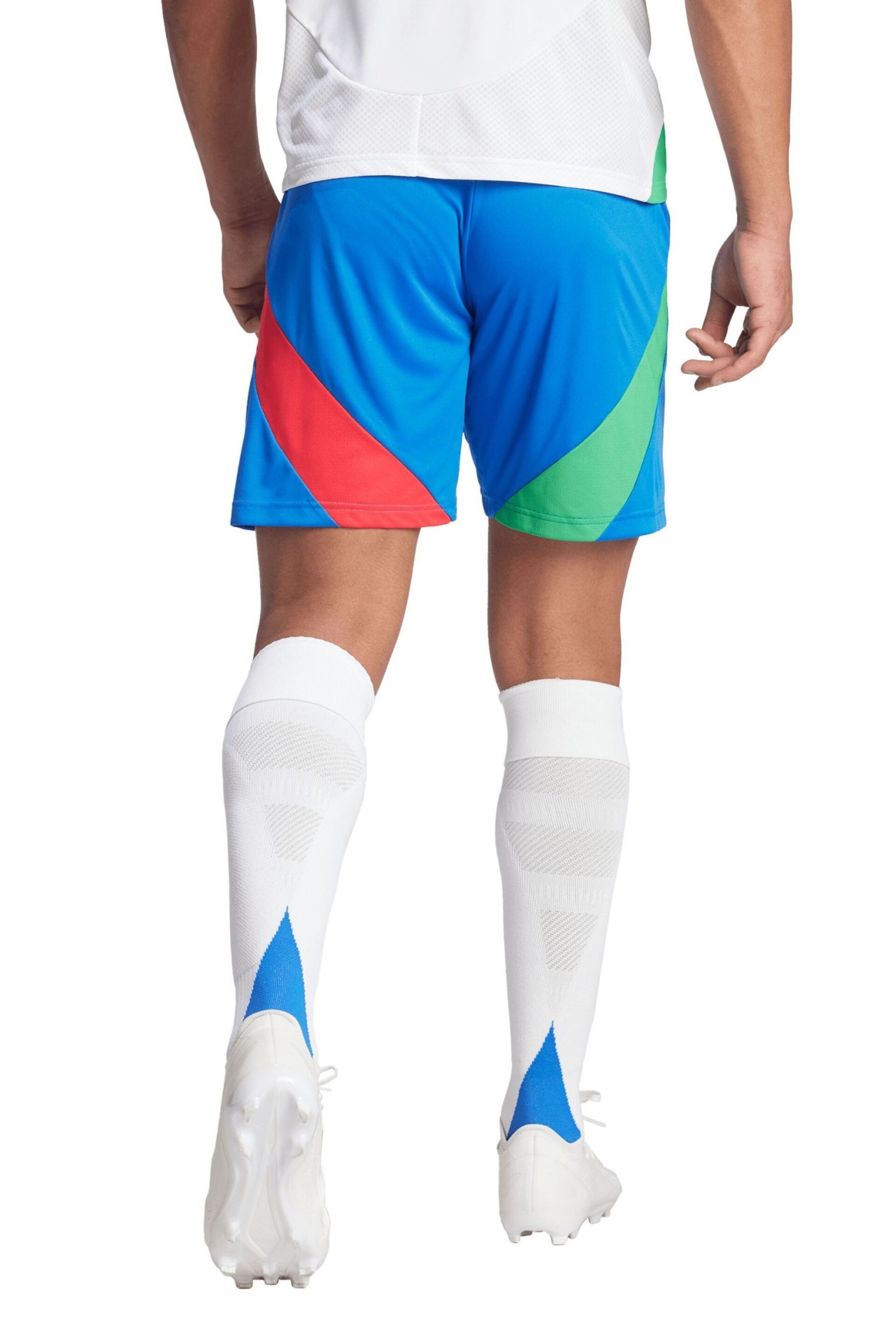 adidas Blue Italy Away 2024 Shorts - Image 2 of 3