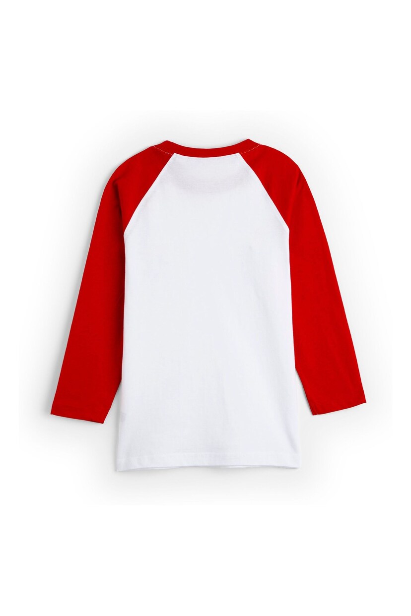 Personalised Kids Long Sleeve Baseball T-shirtby Dollymix - Image 3 of 4