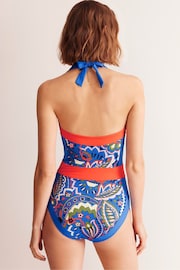 Boden Blue Santorini Halterneck Swimsuit - Image 4 of 6