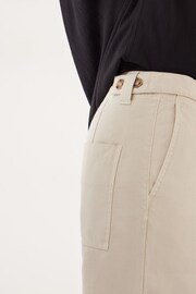 Hush Natural Kia Washed Baker Trousers - Image 3 of 5