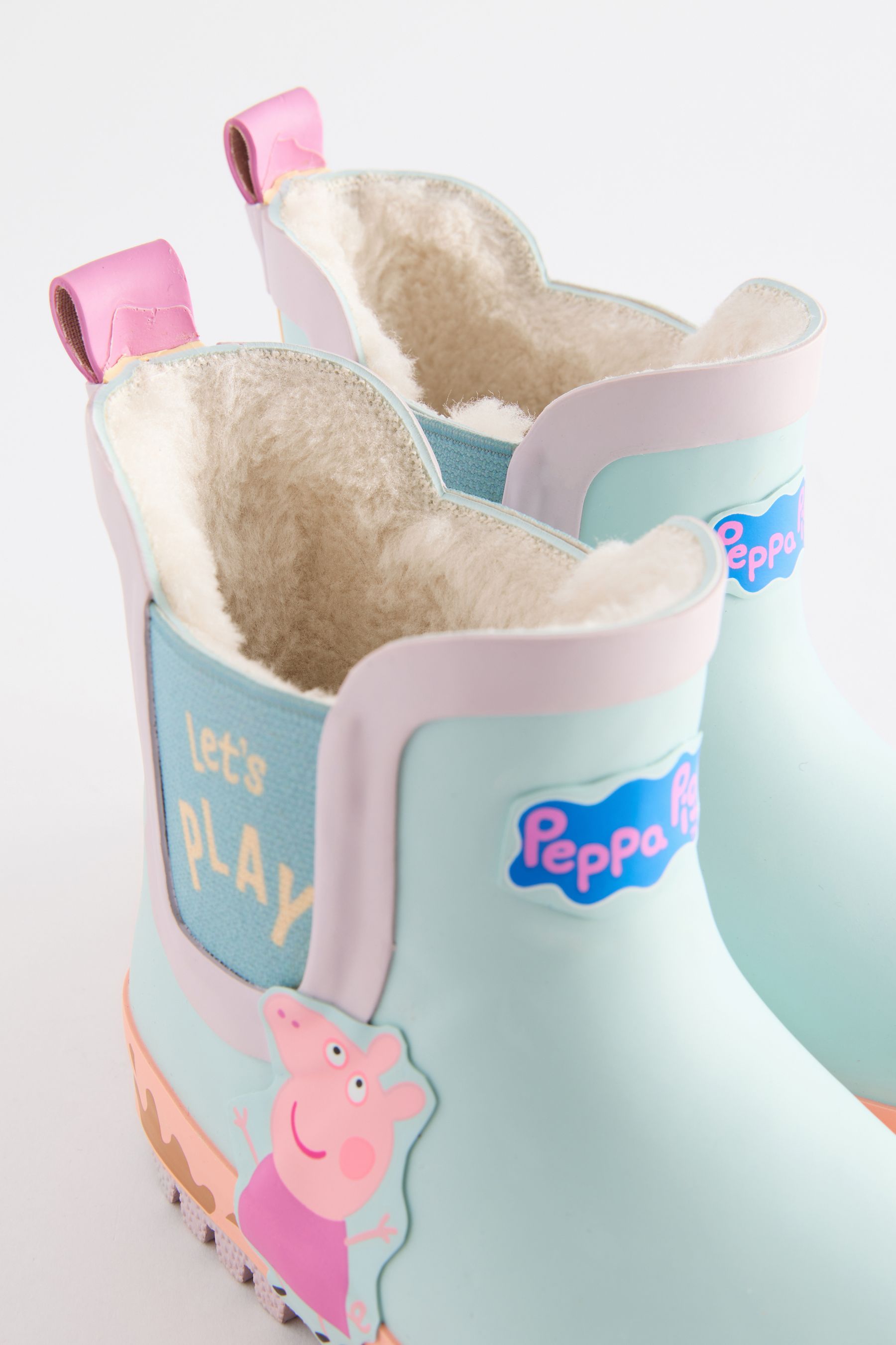 Buy Peppa Pig Blue Character Chelsea Wellies from Next USA