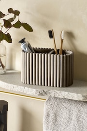 Taupe Toothbrush Holder - Image 1 of 3