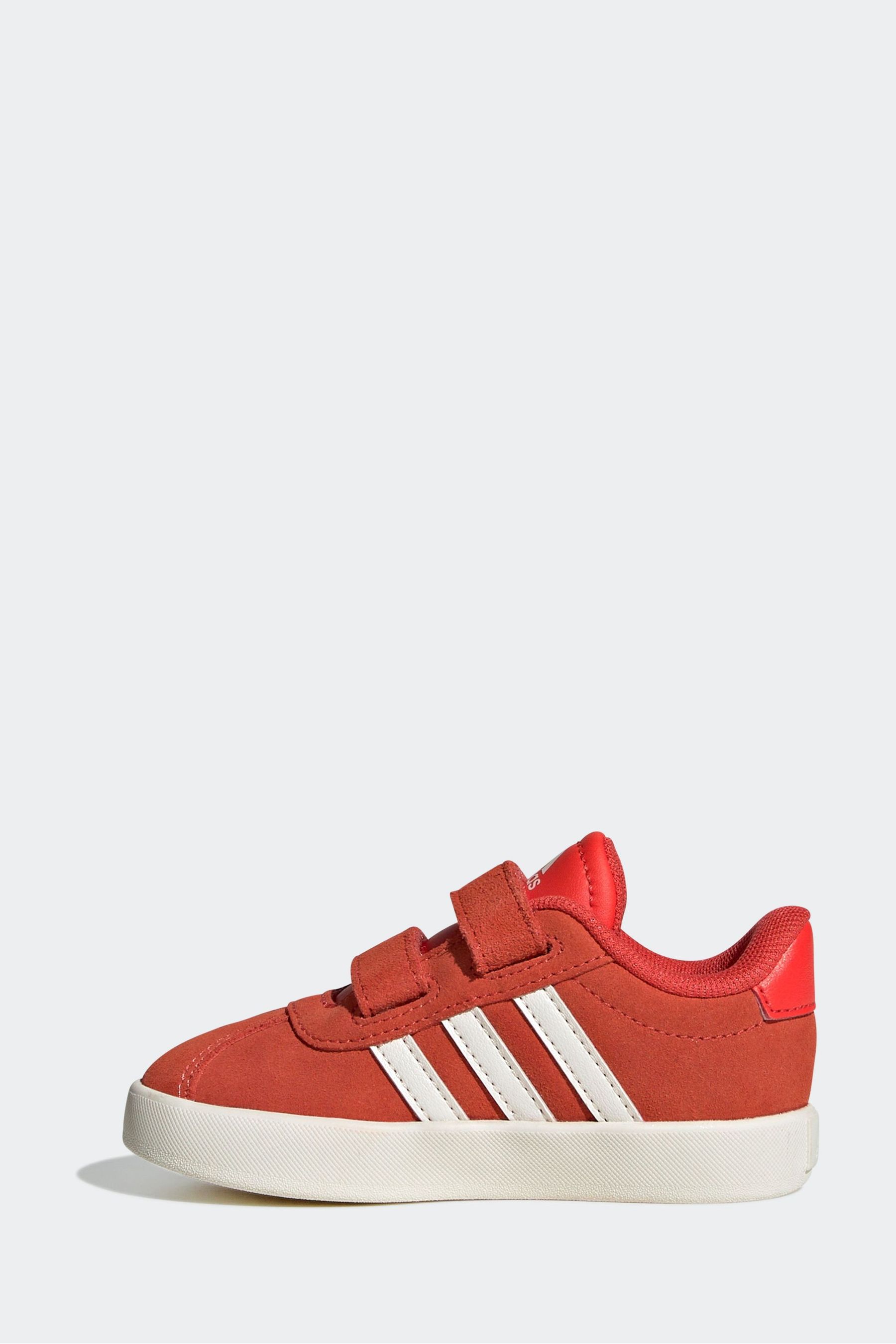 Buy adidas Red VL Court 3.0 Hook and Loop Trainers from the Next UK online shop