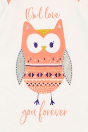 Harry Bear White Owl Love You Forever Sleepsuit & Hat Set - Image 3 of 4