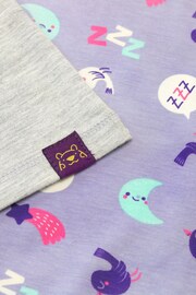 Harry Bear Purple Sloth Short Sleeve Pyjamas - Image 2 of 4