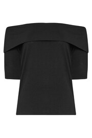 Long Tall Sally Black Bardot Top - Image 5 of 5