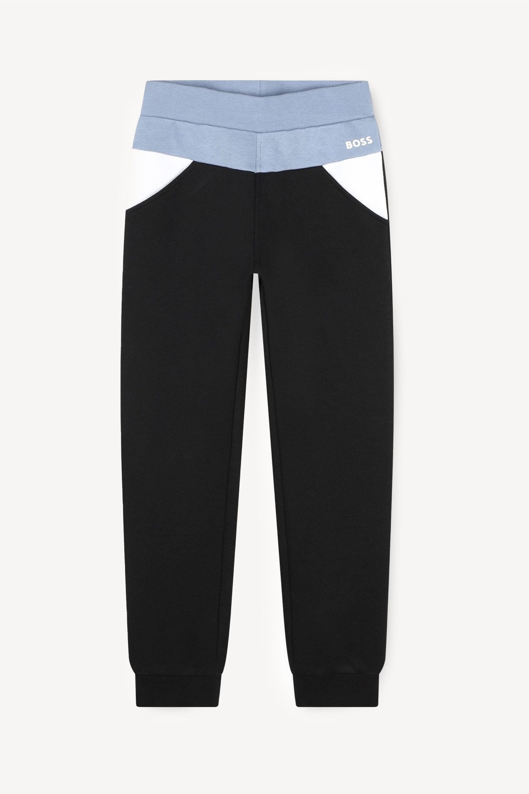 Black boss joggers online
