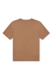 BOSS Natural Repeat Logo Short Sleeve T-Shirt - Image 2 of 3