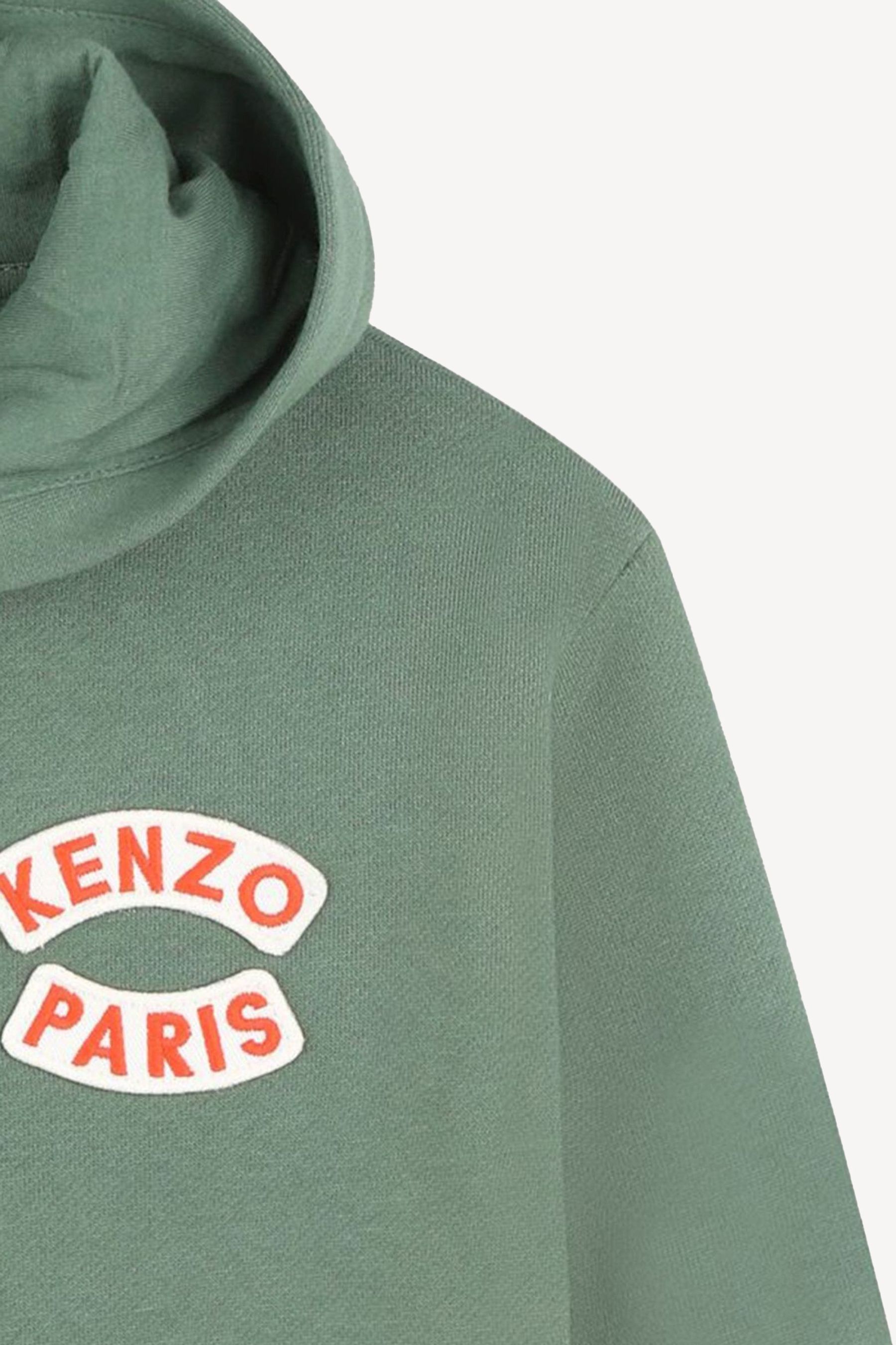 Green kenzo hoodie hot sale