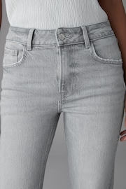 Grey Comfort Stretch Straight Jeans - Image 5 of 8