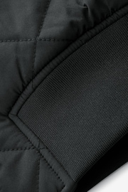 Black Diamond Quilted Bomber Jacket - Image 11 of 12