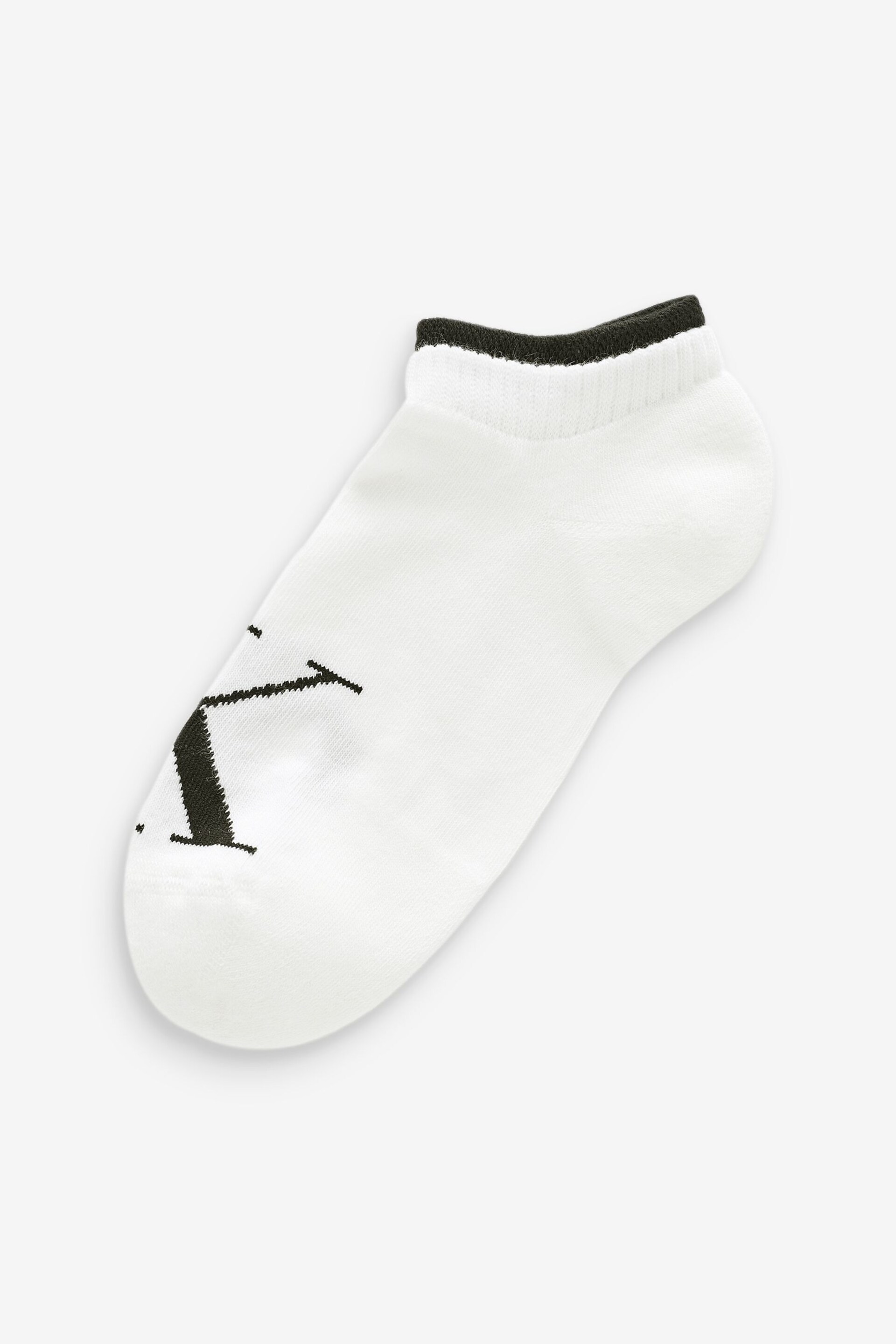 Calvin Klein White Womens Sneaker Socks 2 Pack - Image 3 of 3
