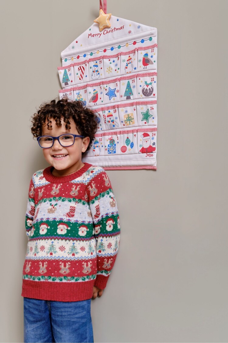 Buy JoJo Maman Bébé Fabric Hanging Advent Calendar from the Next UK