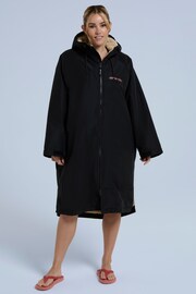 Animal Womens Hazey Recycled Waterproof Beach Black Parka - Image 1 of 9