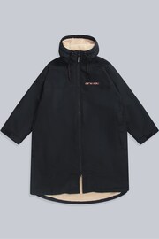 Animal Womens Hazey Recycled Waterproof Beach Black Parka - Image 4 of 9