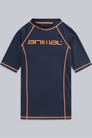 Animal Kai Kids Blue Rash Vest - Image 1 of 4