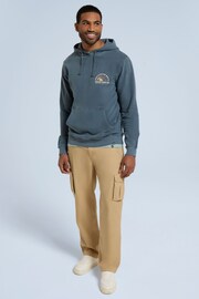 Animal Mens Blue River Graphic Organic Hoodie - Image 2 of 9