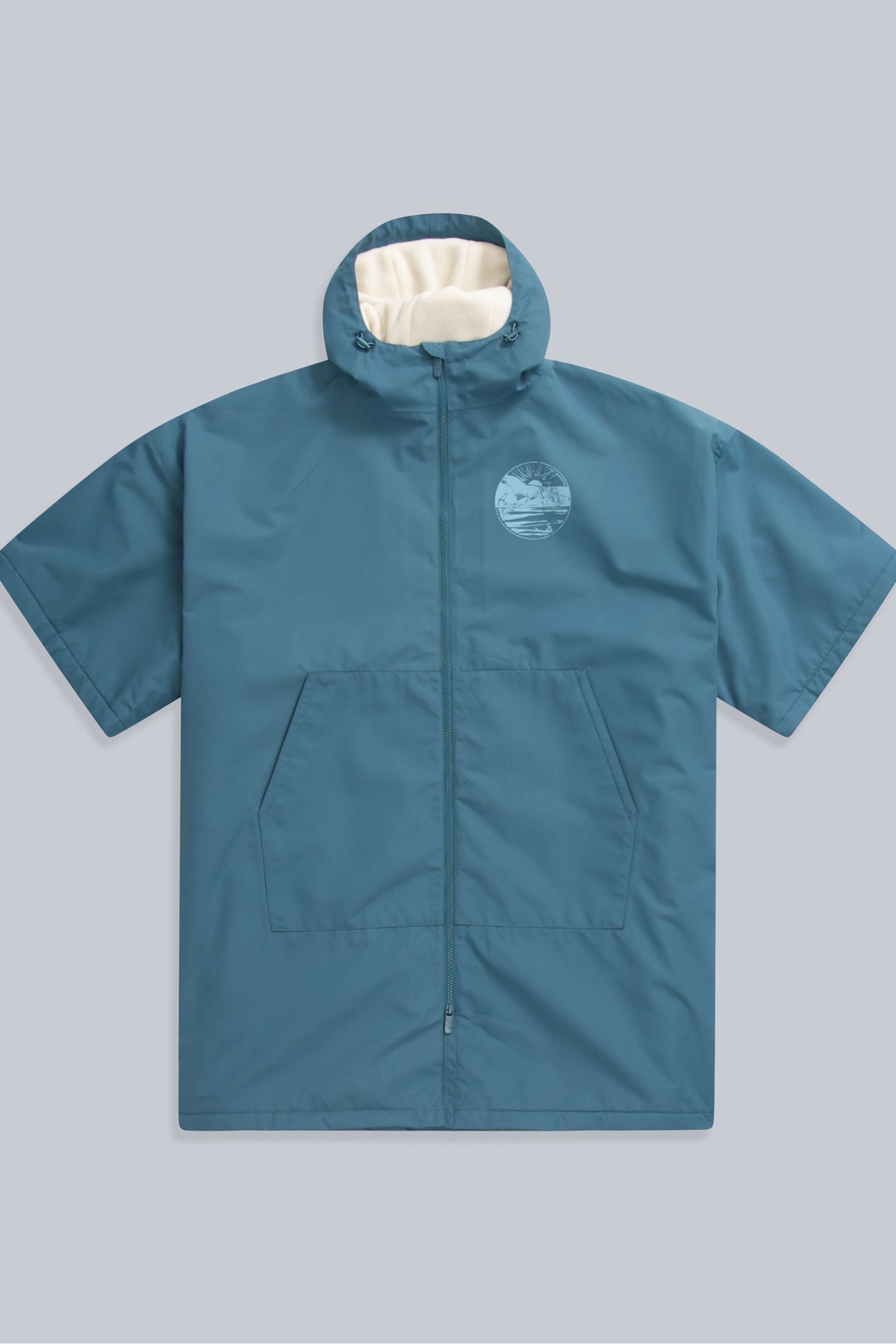Buy Animal Sky Blue Womens Misty Recycled Fleece Lined Waterproof Parka from Next France