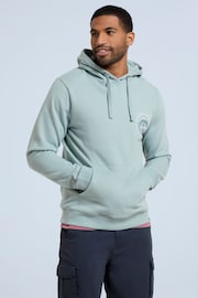 Animal Mens Blue River Graphic Organic Hoodie - Image 1 of 9