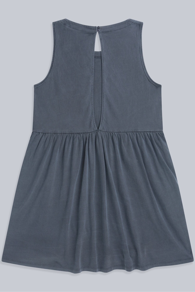 Animal Blue Womens Organic Jersey Beach Dress - Image 2 of 6