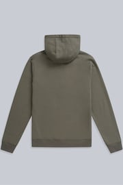 Animal Mens Green River Front Graphic Organic Hoodie - Image 6 of 9