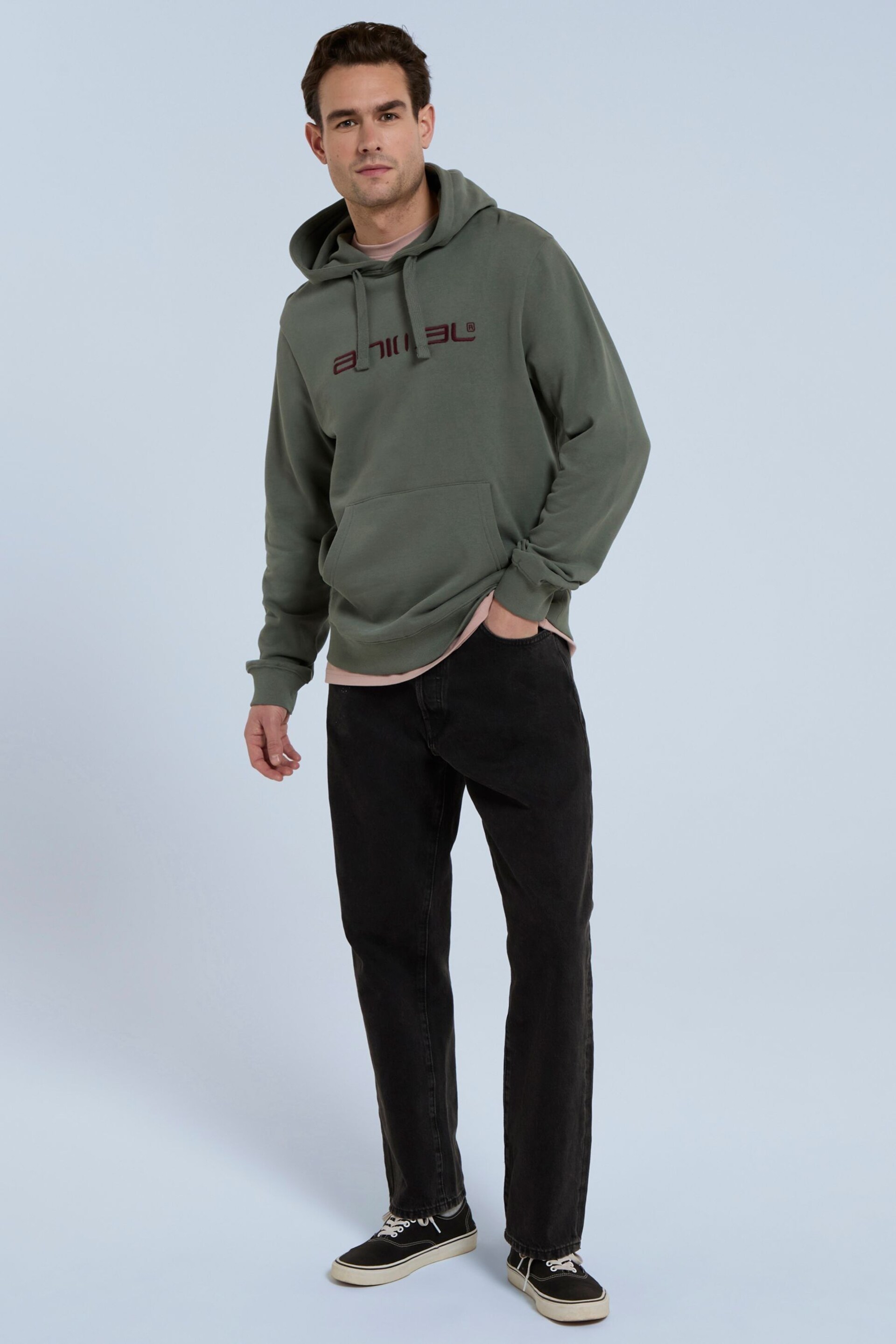 Animal Green Driver Organic Logo Hoodie - Image 4 of 4