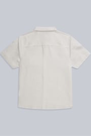 Animal White Bayside Linen/Cotton Blend Shirt - Image 6 of 9