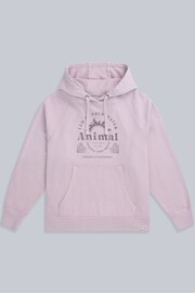 Animal Womens Purple Kaya Organic Hoodie - Image 5 of 9