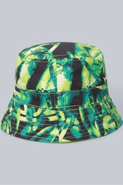 Animal Kids Bright Green Reversible Bucket Hat - Image 5 of 9