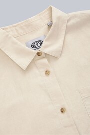 Animal Womens Cream Seya Organic Beach Shirt - Image 7 of 8