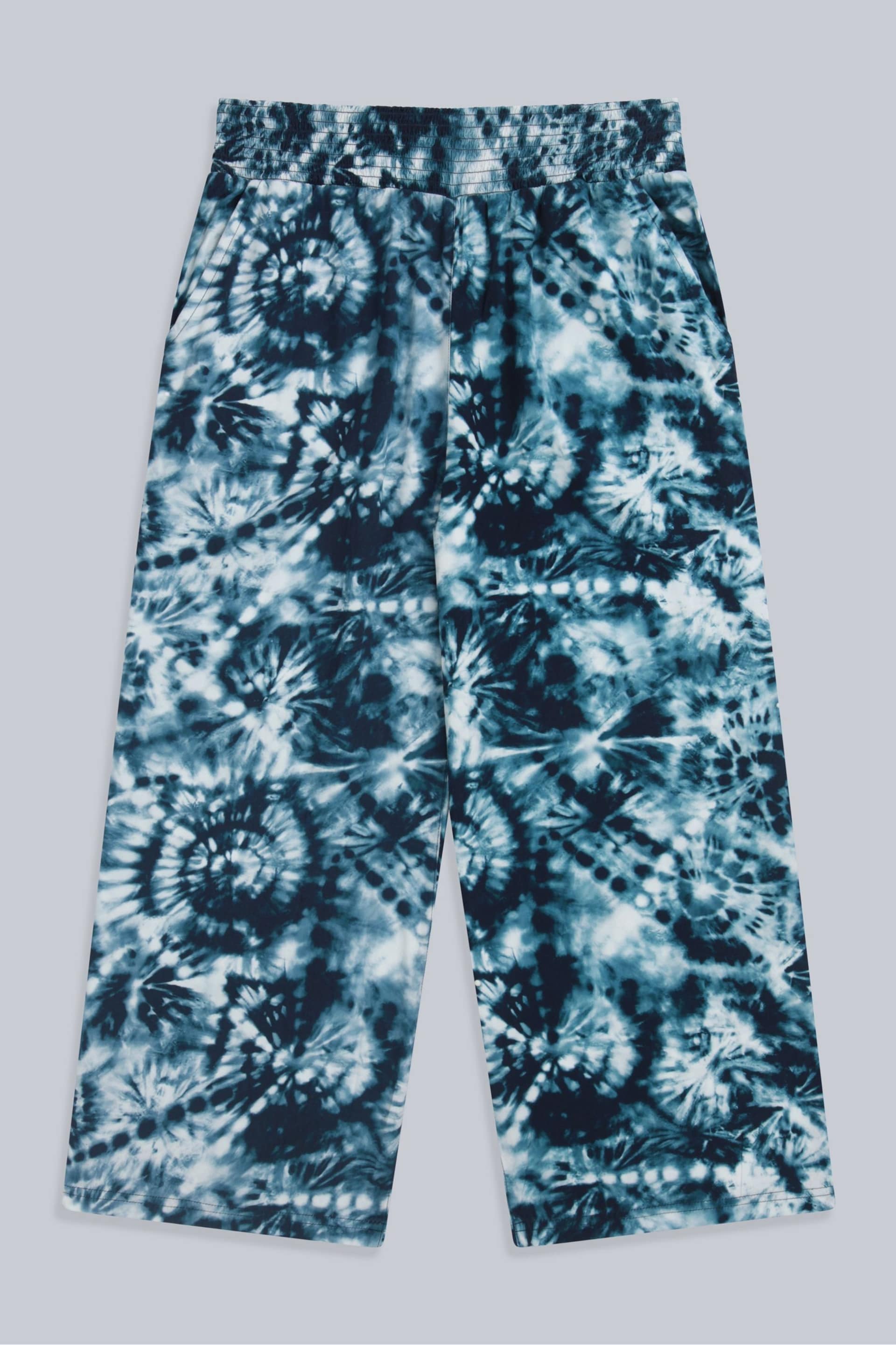 Animal Blue Tassia Printed Cropped Beach Trousers - Image 1 of 4