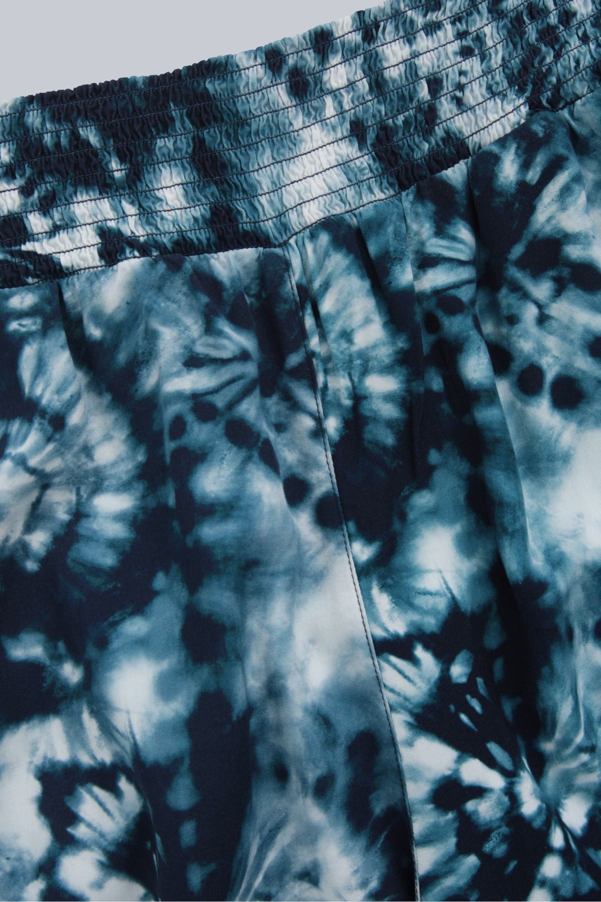 Animal Blue Tassia Printed Cropped Beach Trousers - Image 3 of 4