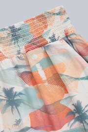 Animal Orange Tassia Printed Cropped Beach Trousers - Image 7 of 8