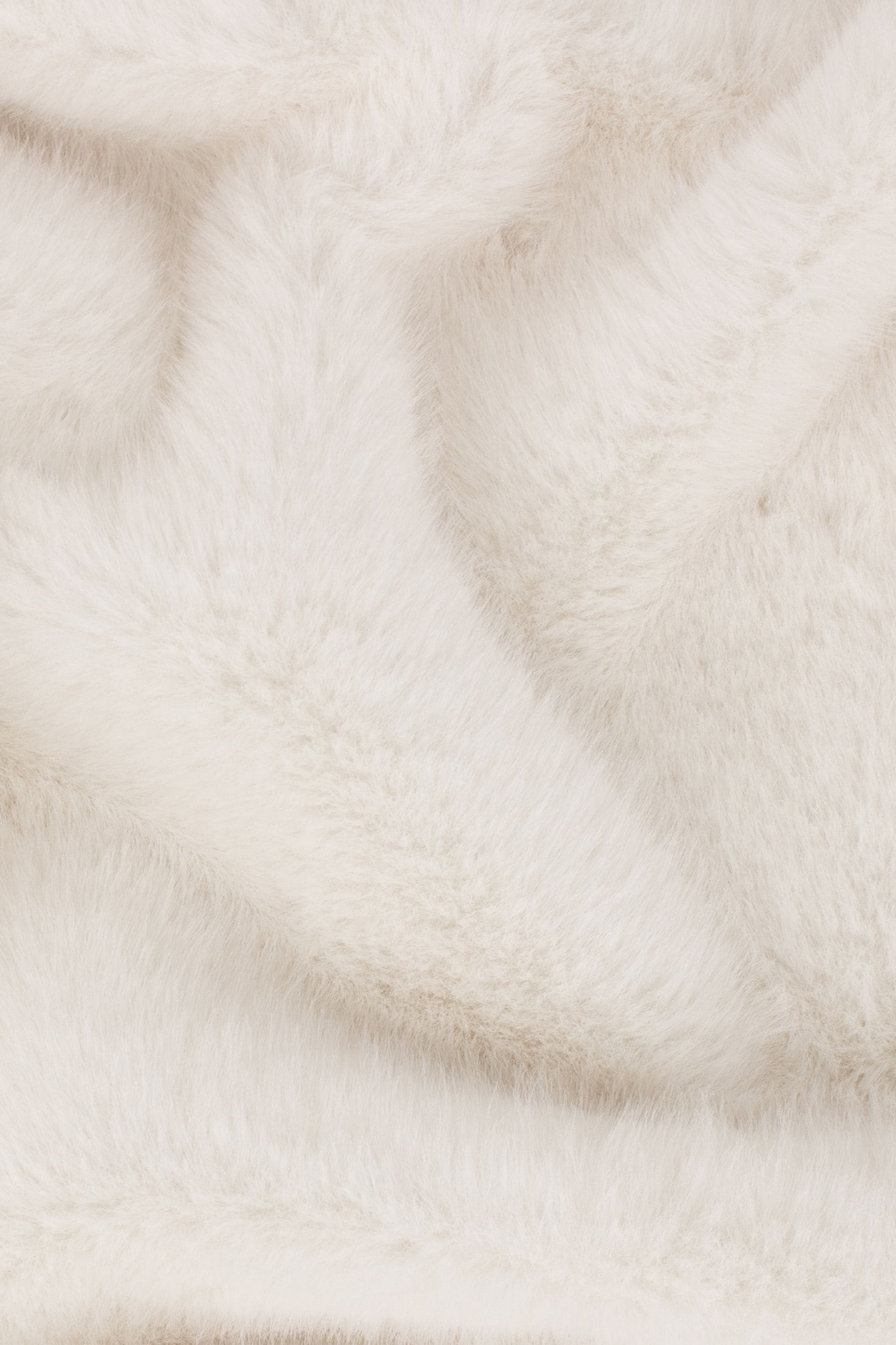 Buy Paoletti White Stanza Faux Fur Throw from the Next UK online shop
