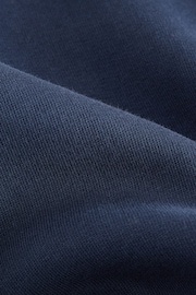 Navy Blue/Cream Colourblock Hoodie (3-16yrs) - Image 3 of 5