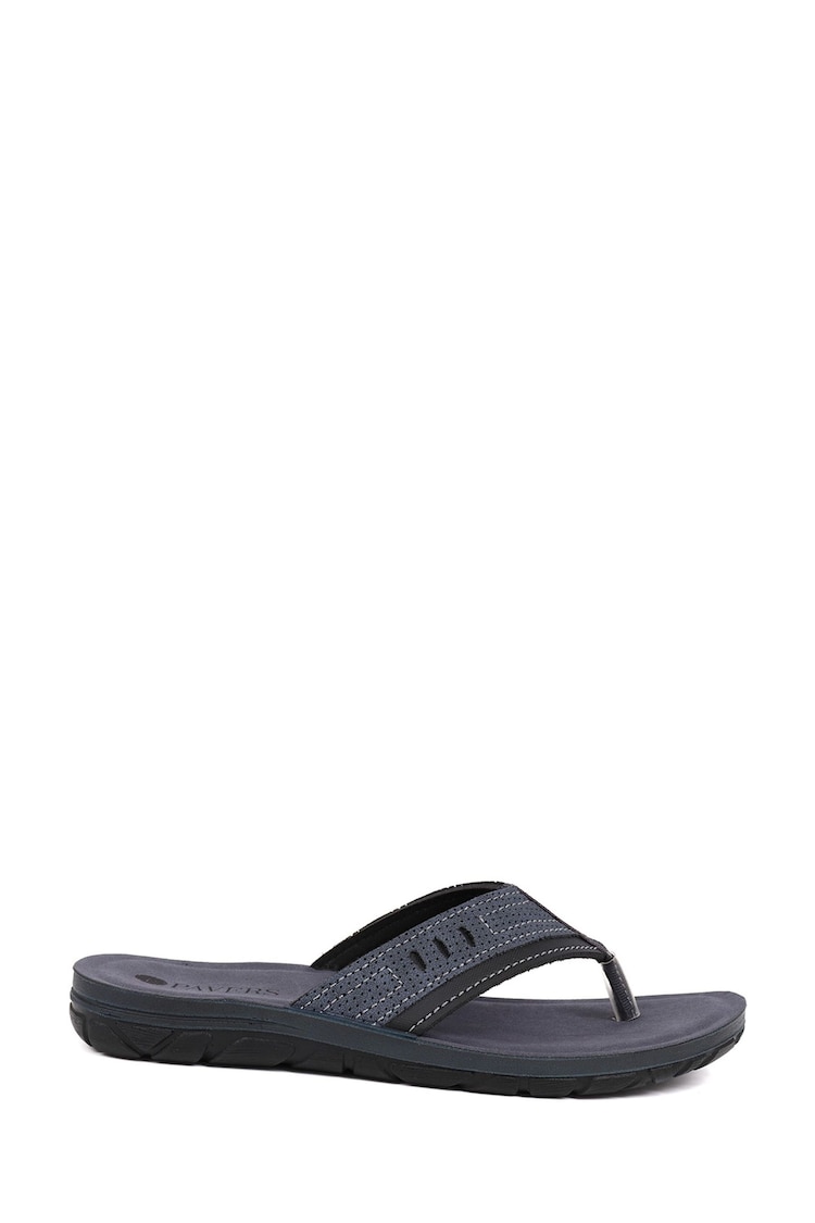 Pavers Blue Toe Post Sandals - Image 1 of 5