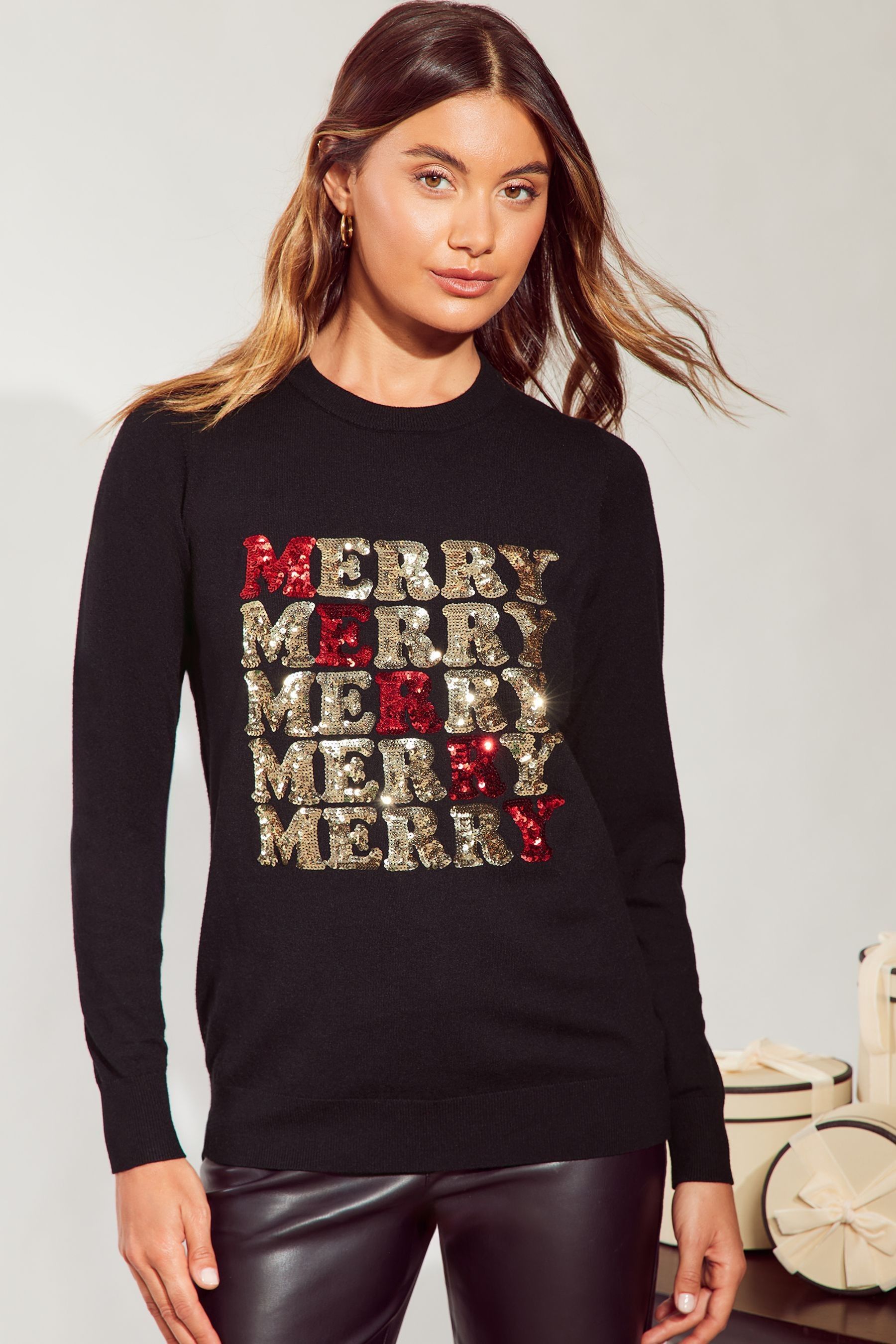 Friends Like These Merry Christmas Jumper