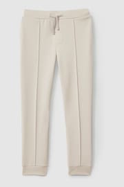 Reiss Cement Premier Senior Interlock Jersey Drawstring Joggers - Image 2 of 4