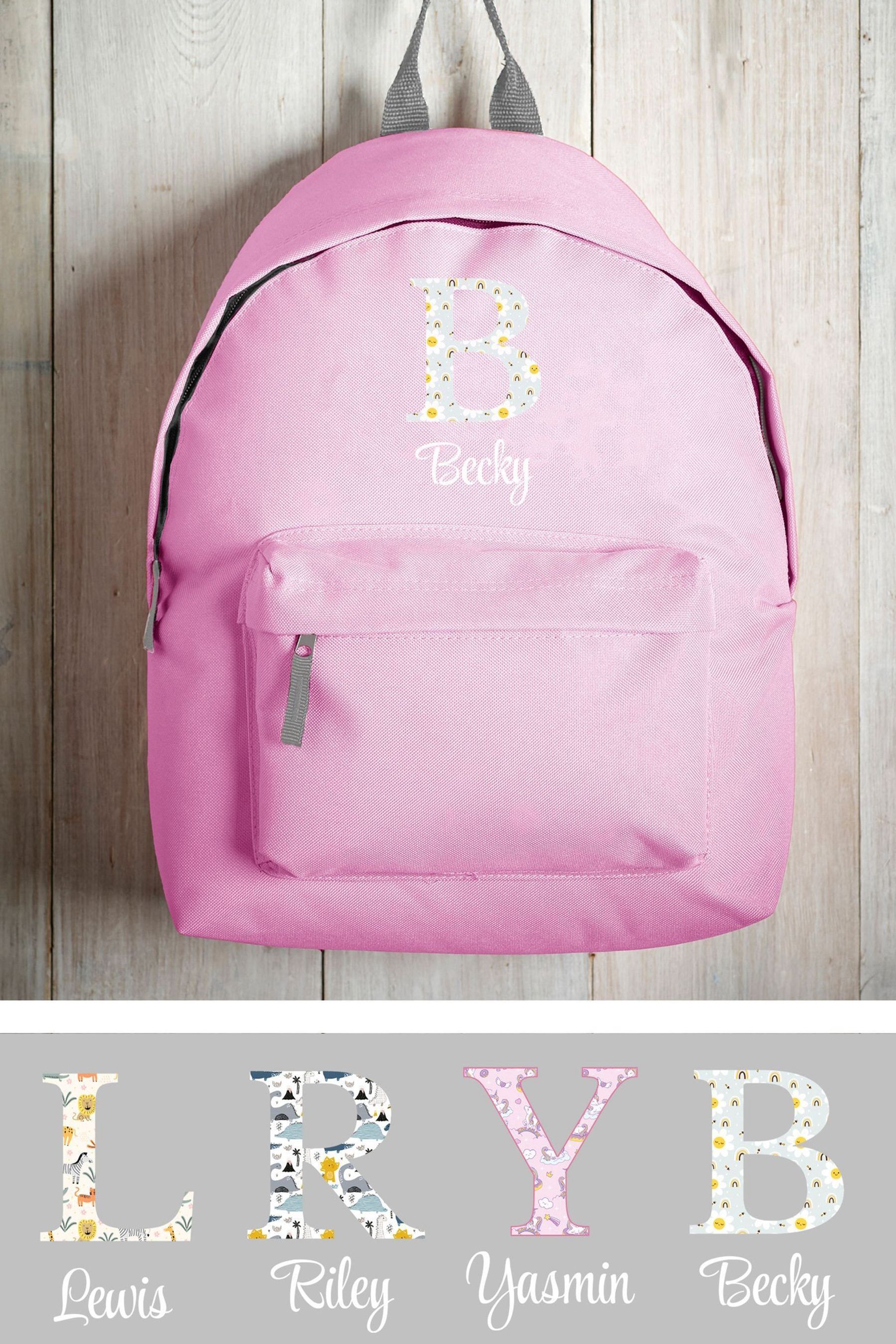 Buy Loveabode Kids Blue Personalised Rucksack from the Next UK online shop