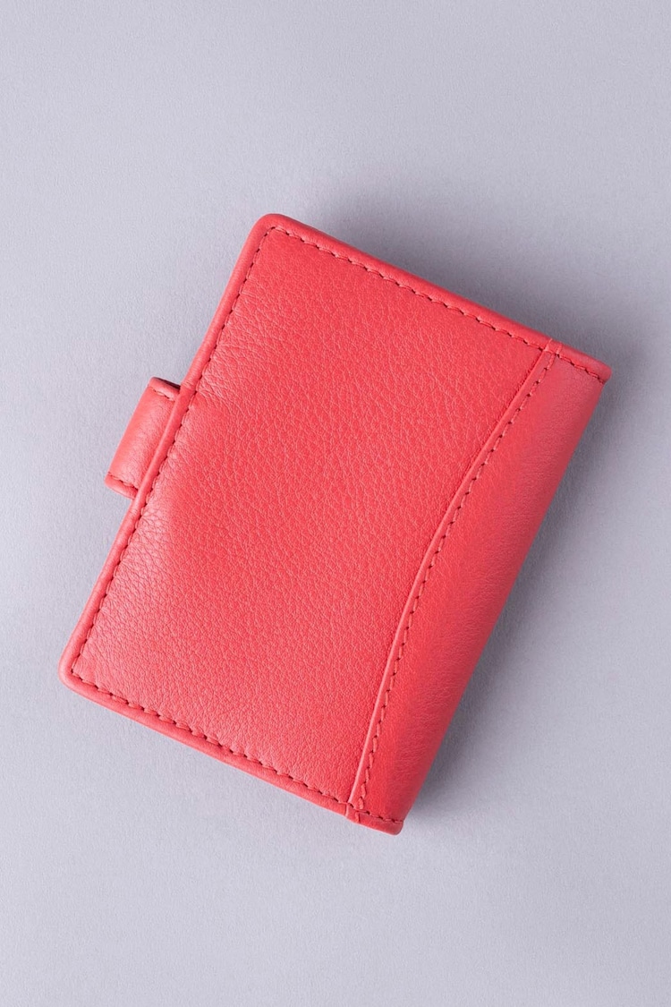 Lakeland Leather Red Multi Credit Card Holder - Image 3 of 3