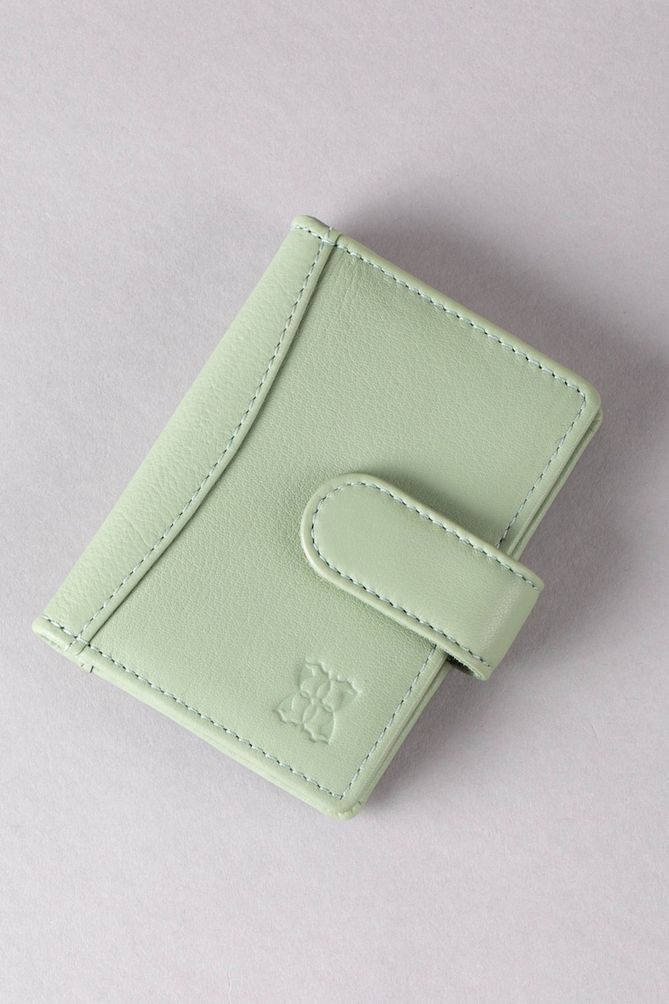 Lakeland Leather Green Multi Credit Card Holder - Image 1 of 5