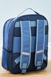 Personalised Large Blue Varsity Backpack - Image 5 of 6