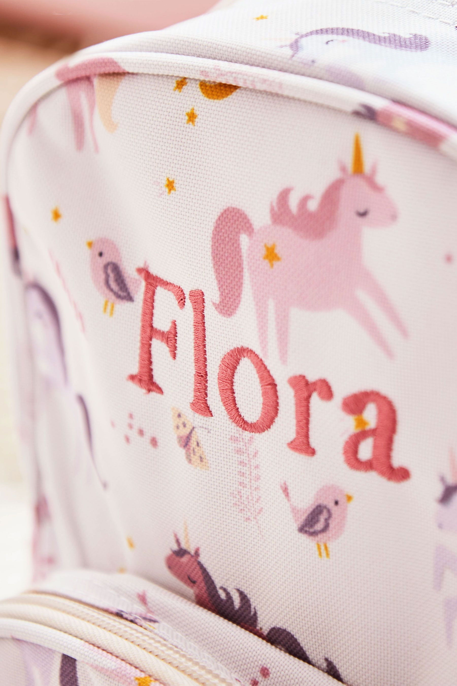 Personalised unicorn backpack store
