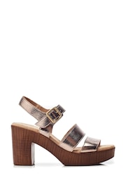 Moda In Pelle Moniqua Three Band Comfort Platform Sandals - Imagen 1 de 4