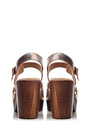 Moda In Pelle Moniqua Three Band Comfort Platform Sandals - Image 2 of 4