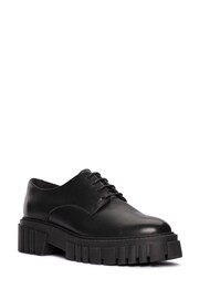 Clarks Black Leather Page Walk Shoes - Image 6 of 7