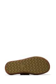 Clarks Brown Oakwood Suede Litton Mule Sandals - Image 3 of 7