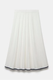 Mint Velvet Cream Contrast Hem Skirt - Image 4 of 4