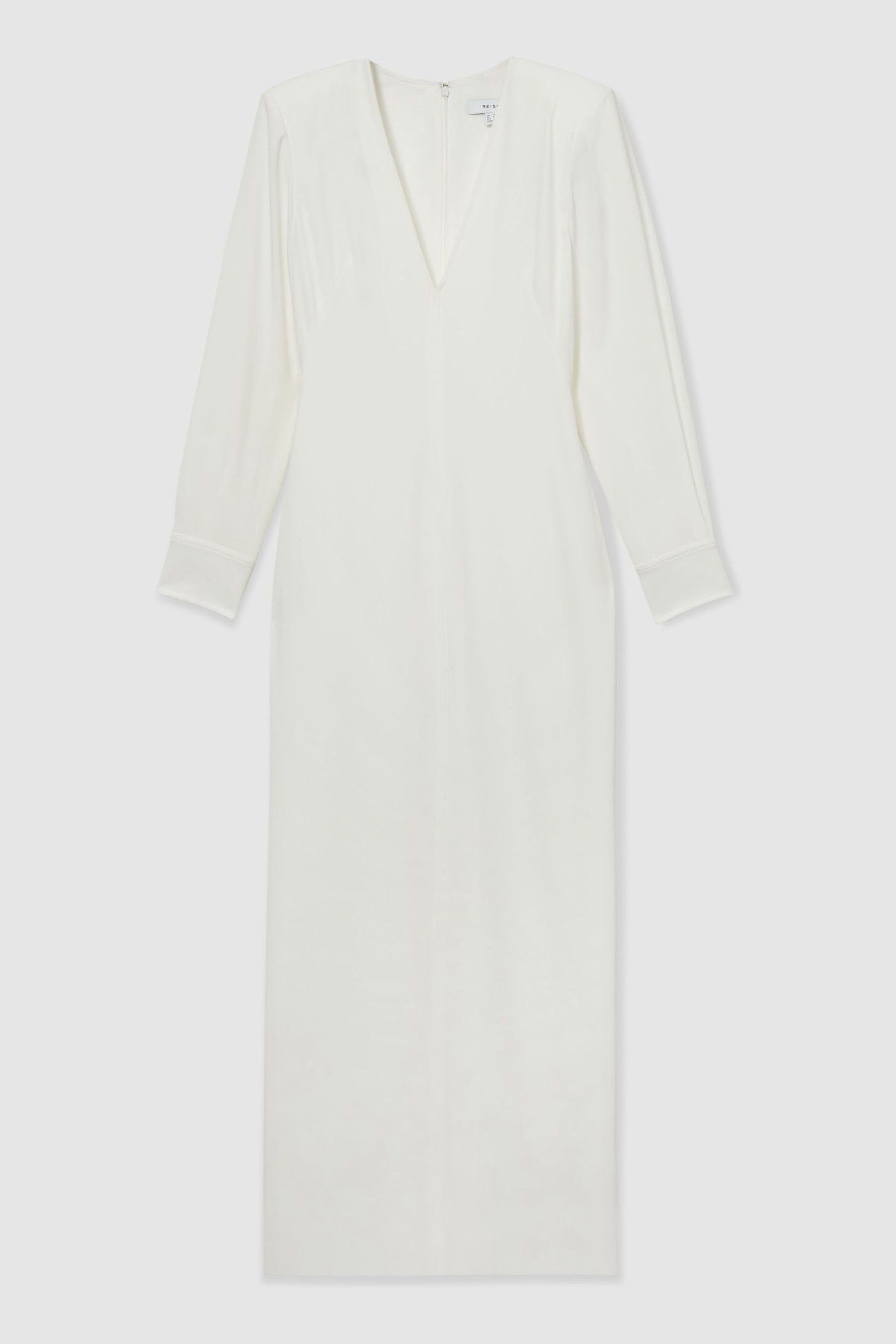 White crepe maxi dress online